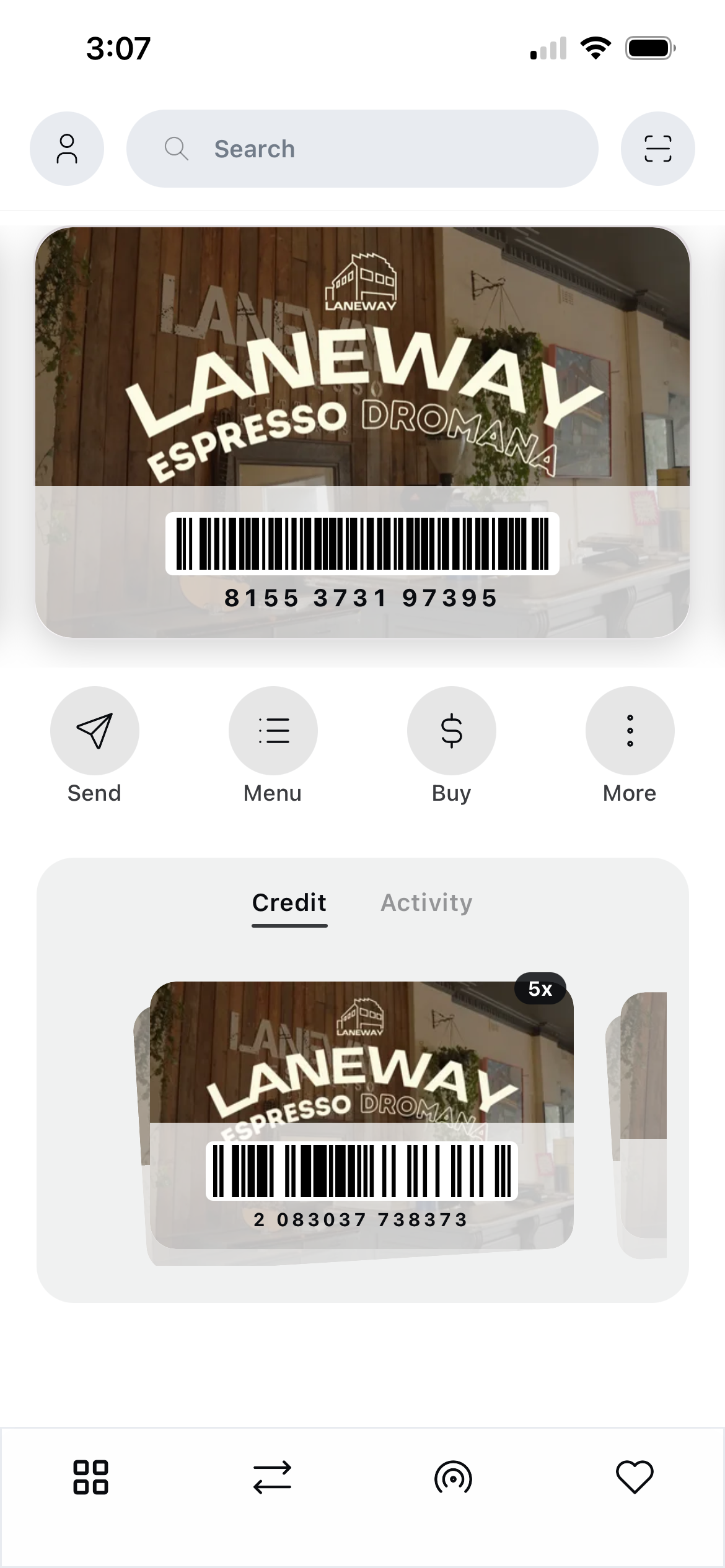 Barcode scanning for POS integration
