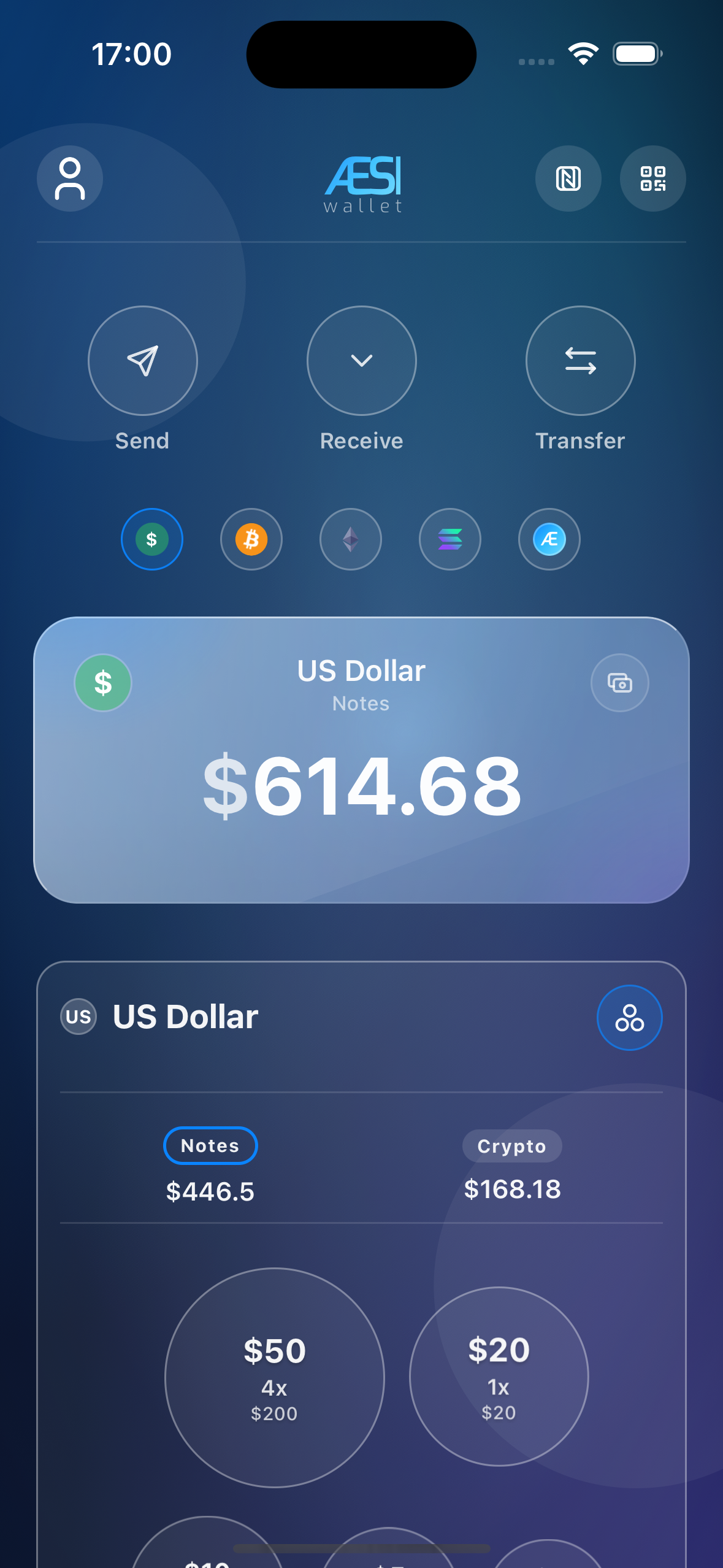 ÆSI app screenshot 1